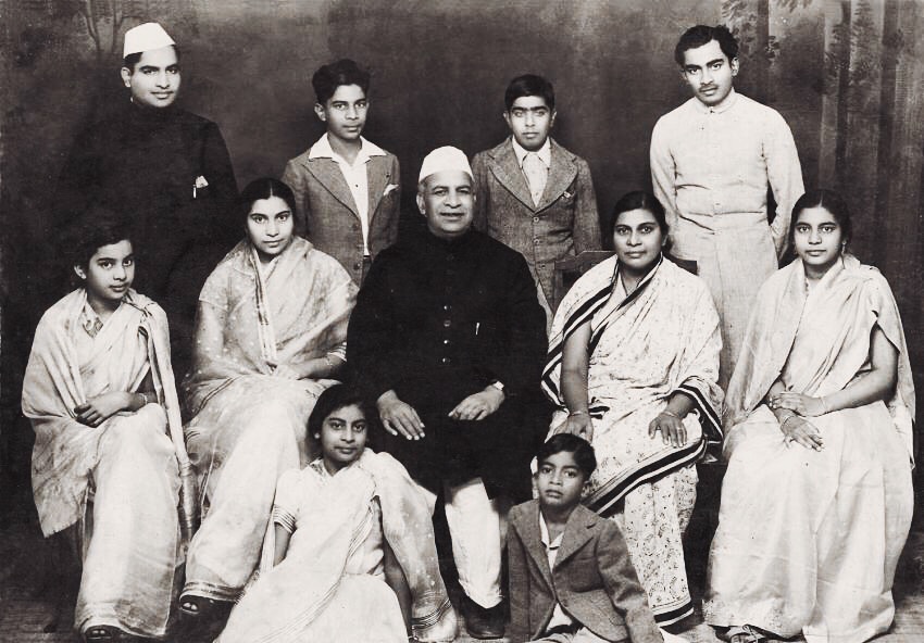 Shri Mataji with family